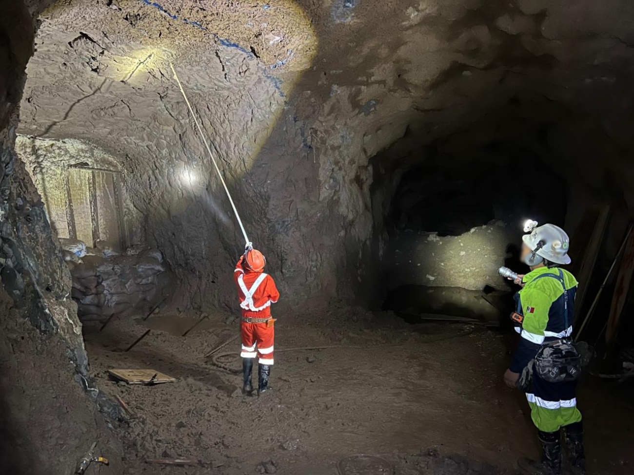 Rescate en mina Santa Fe