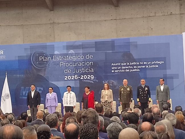 Ernestina Godoy : Plan Estratégico de Procuración de Justicia 2026-2029