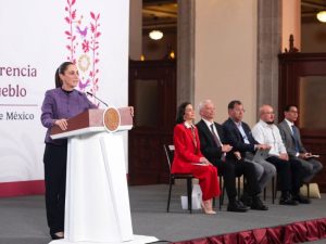 Sheinbaum plantea fortalecer la soberanía energética con renovables, eficiencia y gas nacional; México importa 75% del combustible.