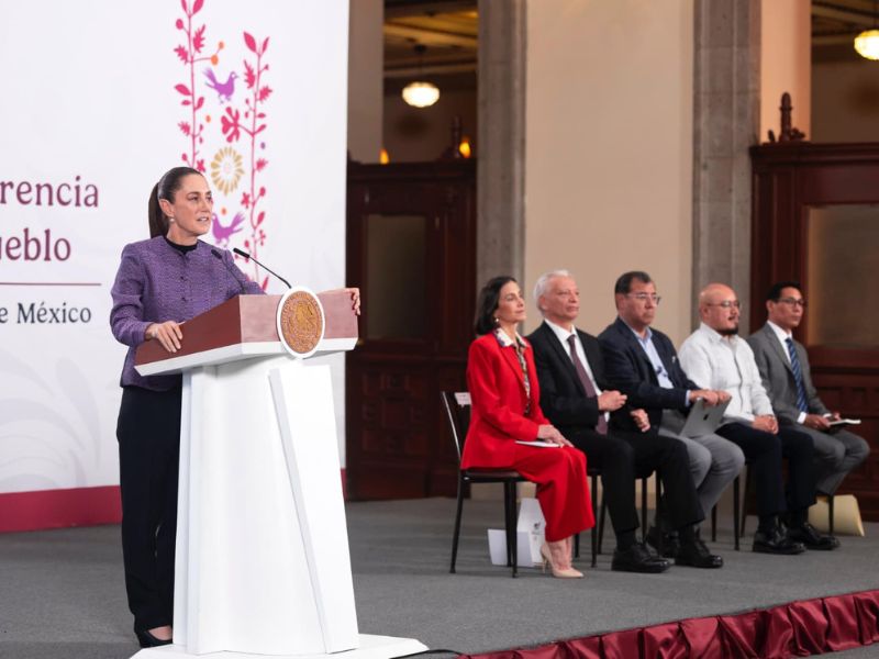 Sheinbaum plantea fortalecer la soberanía energética con renovables, eficiencia y gas nacional; México importa 75% del combustible.