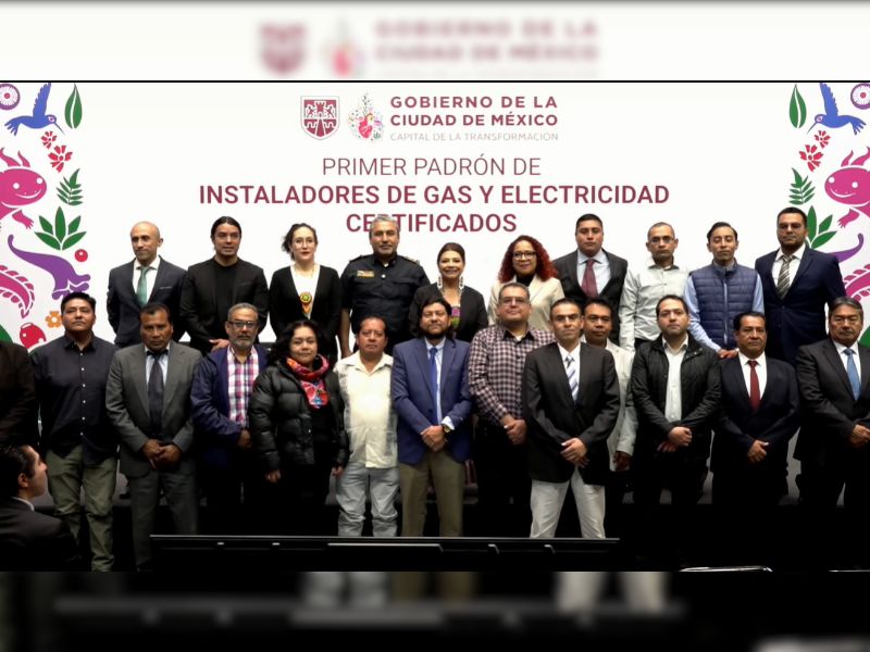 Brugada lanza padrón de instaladores certificados en CDMX para prevenir accidentes por gas y electricidad,