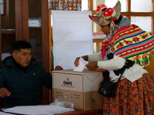 Elecciones en Perú avanzan