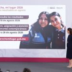 Más de 307 mil aspirantes se registran en “Mi derecho, mi lugar”