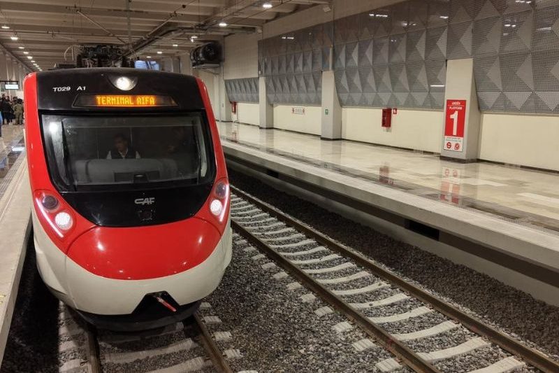 El nuevo tren al AIFA mejora la conectividad en CDMX con traslados rápidos