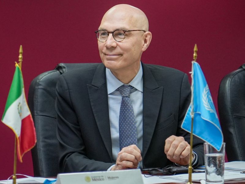 Volker Türk reconoce avances de México en derechos de las mujeres