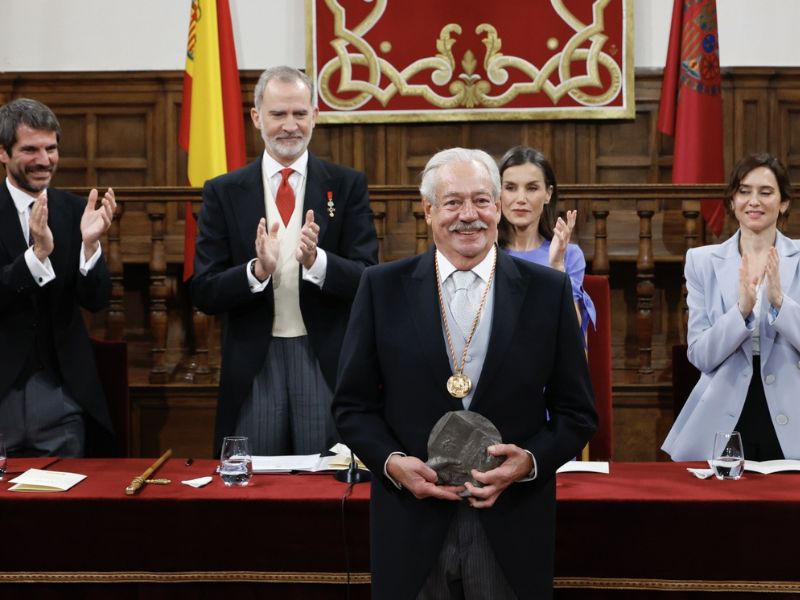Gonzalo Celorio recibe el Premio Cervantes 2025
