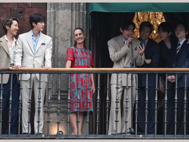 BTS – México – Sheinbaum BTS - México - Sheinbaum