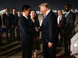 Trump en China