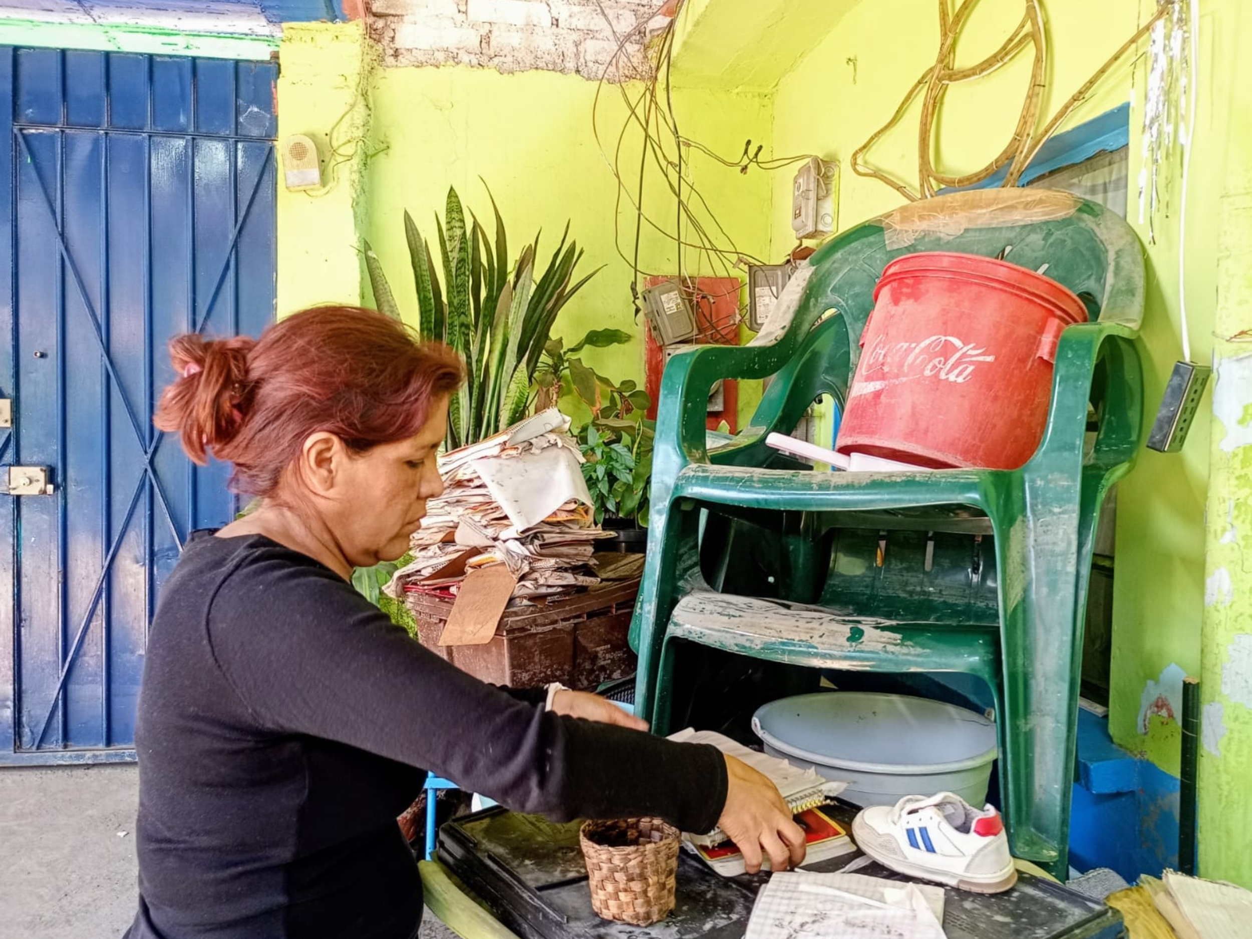 Afectados en Iztapalapa