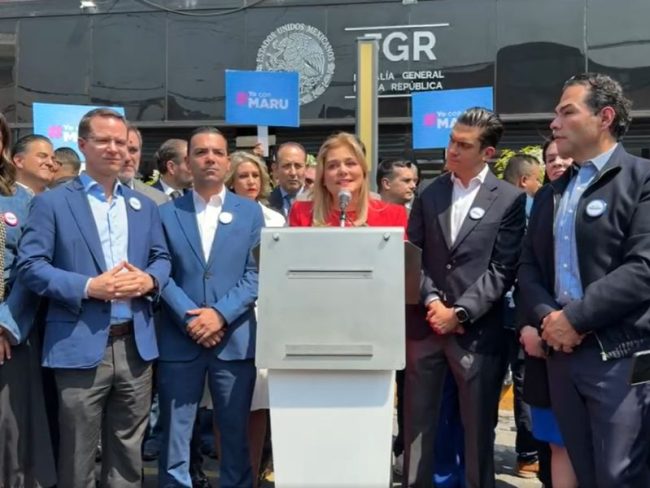 María Eugenia Campos comparece ante la FGR por un operativo con agentes de EU en Chihuahua.