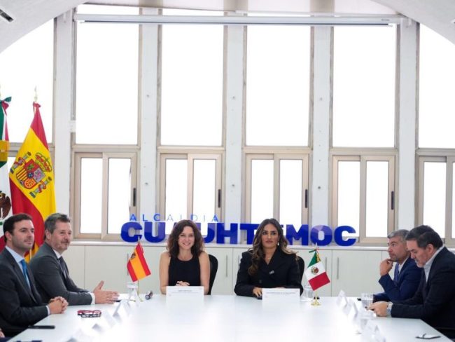 Xóchitl Bravo Espinosa cuestiona la visita de Isabel Díaz Ayuso a CDMX Xóchitl Bravo Espinosa cuestiona la visita de Isabel Díaz Ayuso a CDMX