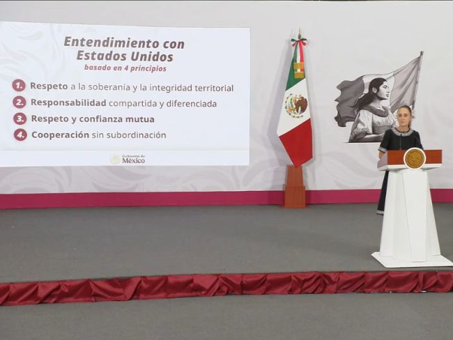 Sheinbaum respondió a Donald Trump y aseguró que México sí combate al narcotráfico con resultados concretos