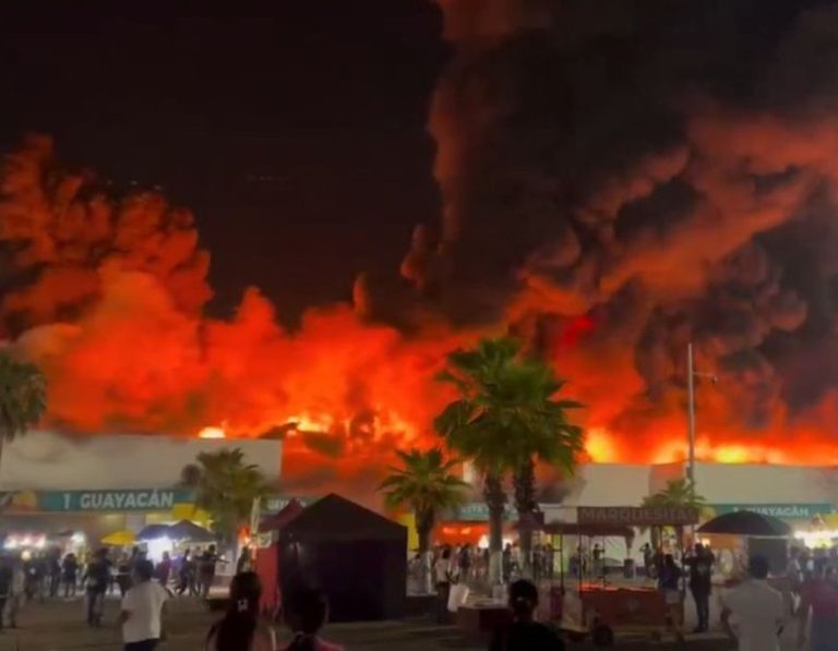 Incendio en la Feria Tabasco 2026 deja cinco muertos en la Nave 1 del Parque Tabasco Dora María