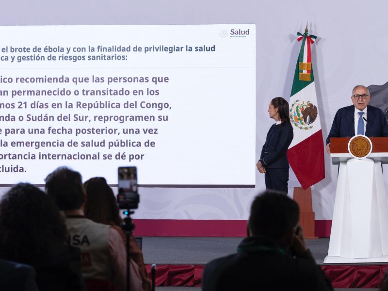 México reforzará filtros sanitarios y vigilancia epidemiológica ante el brote de ébola rumbo al Mundial 2026. México reforzará filtros sanitarios y vigilancia epidemiológica ante el brote de ébola rumbo al Mundial 2026.