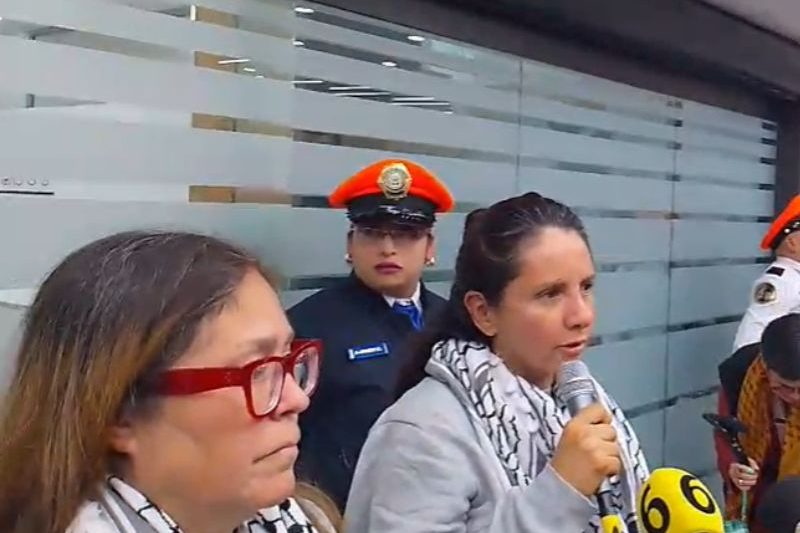 Violeta Núñez y Sol González, activistas mexicanas detenidas por Israel