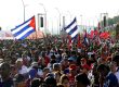 Cuba realizó un acto patriótico en apoyo a Raúl Castro