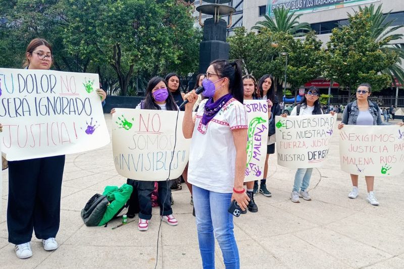 María Elena Ríos denunció la suspensión de la audiencia contra su agresor