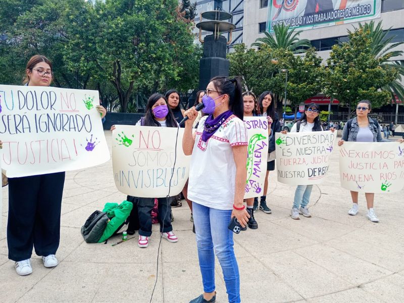 María Elena Ríos denunció la suspensión de la audiencia contra su agresor María Elena Ríos denunció la suspensión de la audiencia contra su agresor
