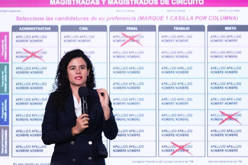 Gobierno federal propone aplazar la elección judicial de 2027 a 2028