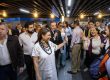 Brugada entrega obras en cuatro estaciones del Metro