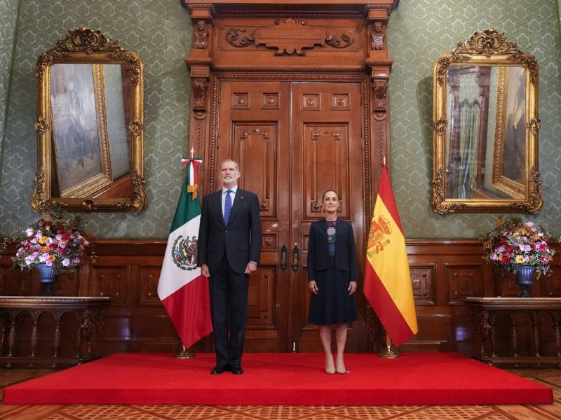 Sheinbaum se reúne con el rey de España, Felipe VI Pablo Iglesias calificó como una “victoria diplomática de México” el reconocimiento del rey Felipe VI sobre la conquista. Sheinbaum se reúne con el rey de España, Felipe VI