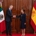 Sheinbaum se reúne con el rey de España, Felipe VI