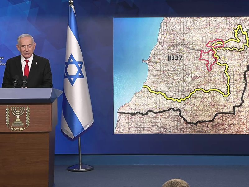 Israel prolongará su presencia en el sur del Líbano hasta desarmar a Hezbolá