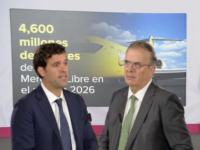 Mercado Libre invertirá 4 mil 600 millones de dólares en México durante 2026 y creará 8 mil 500 empleos. La apuesta busca impulsar la digitalización, la inclusión financiera y el crecimiento de las pymes mexicanas. Mercado Libre invertirá 4 mil 600 millones de dólares en México durante 2026 y creará 8 mil 500 empleos. La apuesta busca impulsar la digitalización, la inclusión financiera y el crecimiento de las pymes mexicanas.