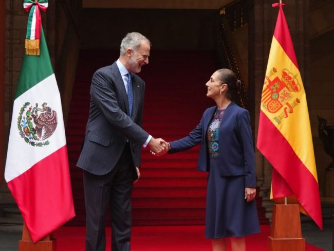 Pablo Iglesias calificó como una “victoria diplomática de México” el reconocimiento del rey Felipe VI sobre la conquista