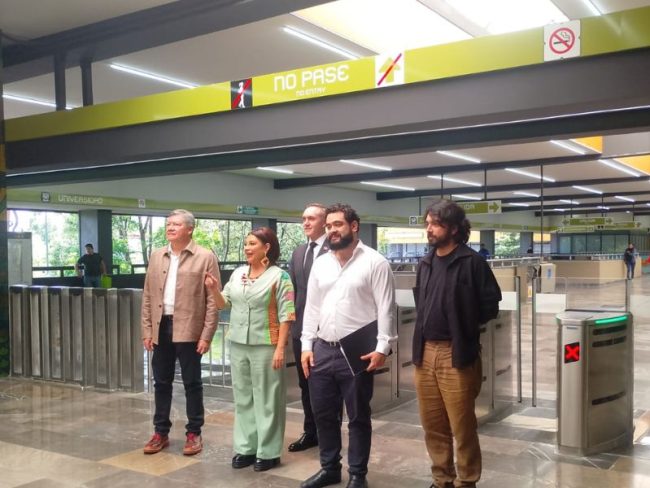 Brugada destina 40 mil mdp para renovar la Línea 3