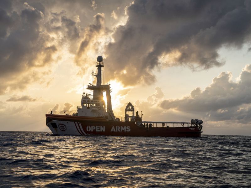 El buque Open Arms zarpa de México rumbo a Cuba con ayuda humanitaria El buque Open Arms zarpa de México rumbo a Cuba con ayuda humanitaria