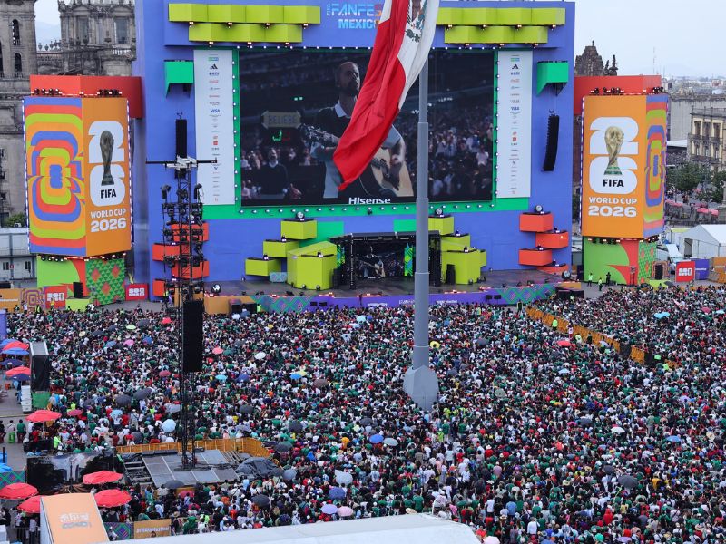 El Fan Fest del Zócalo se despide del torneo Mundialista 2026