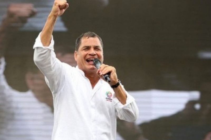 Rafael Correa, expresidente de Ecuador, cuestiona el papel de EU en América Latina Rafael Correa, expresidente de Ecuador, cuestiona el papel de EU en América Latina