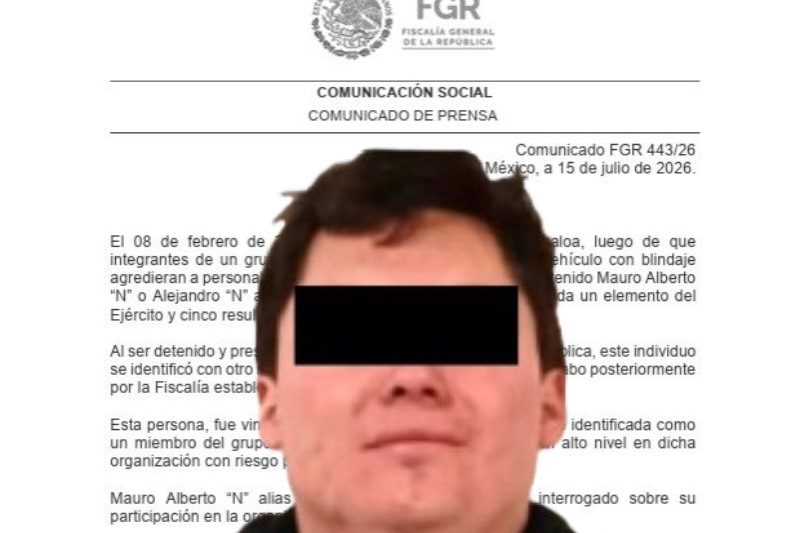 Claudia Sheinbaum aseguró que la entrega de Mauro Alberto “N”, alias “Jando”, Claudia Sheinbaum aseguró que la entrega de Mauro Alberto “N”, alias “Jando”,