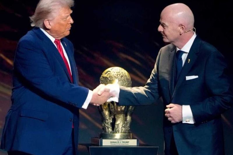 Trump e Infantino