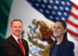 La presidenta Claudia Sheinbaum recibió en Palacio Nacional a Jamieson Greer