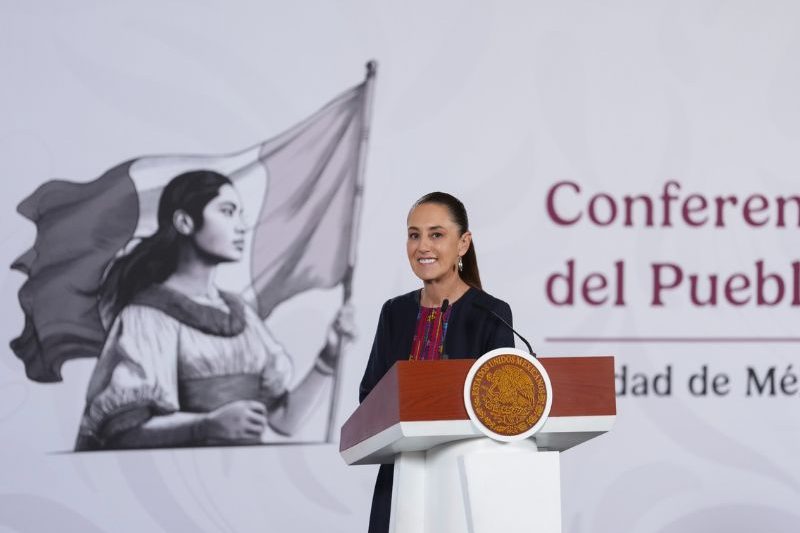 La presidenta Claudia Sheinbaum señaló que hay indicios de injerencia de EU