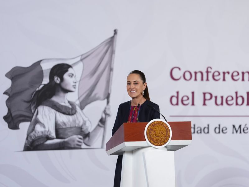 La presidenta Claudia Sheinbaum señaló que hay indicios de injerencia de EU La presidenta Claudia Sheinbaum señaló que hay indicios de injerencia de EU