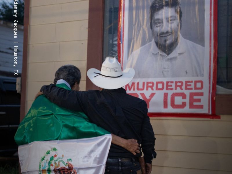 “Abusos del ICE son «industria de matanza”: activista “Abusos del ICE son "industria de matanza”: activista