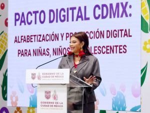 Lanzan Pacto digital en CDMX para bienestar digital de infancias