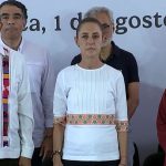 Sheinbaum impulsa caminos y vivienda en Oaxaca