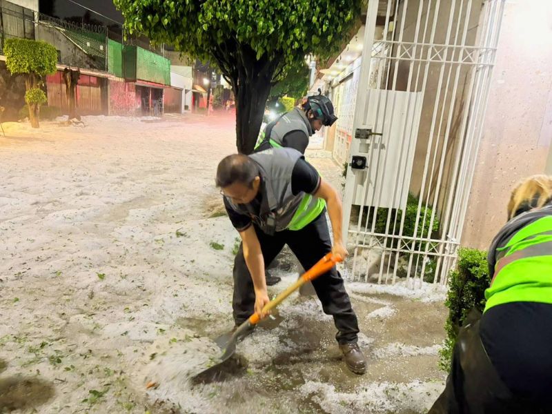 Inicio de agosto con lluvias intensas en CDMX; activan Operativo Tlaloque 2026