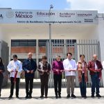 Sheinbaum inaugura nuevo bachillerato en Texcoco
