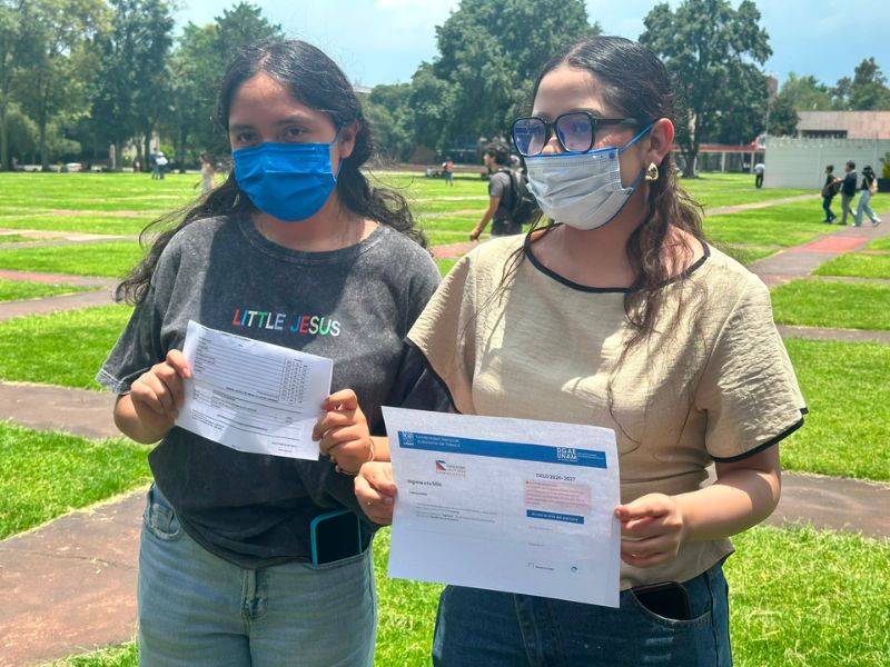 “Que se respeten los resultados”, exigen aspirantes ante UNAM “Que se respeten los resultados”, exigen aspirantes ante UNAM