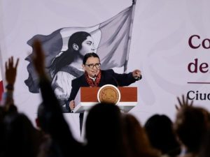 “Prudencia presupuestal”: pide Rosa Icela al INE y al Poder Judicial