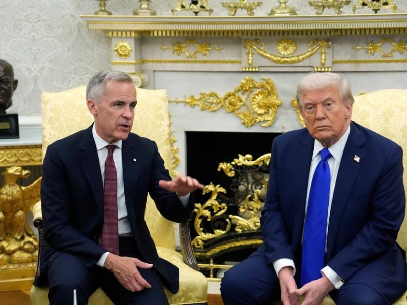 Continúa guerra comercial EU-Canadá: Carney rechaza condiciones de Trump Continúa guerra comercial EU-Canadá: Carney rechaza condiciones de Trump