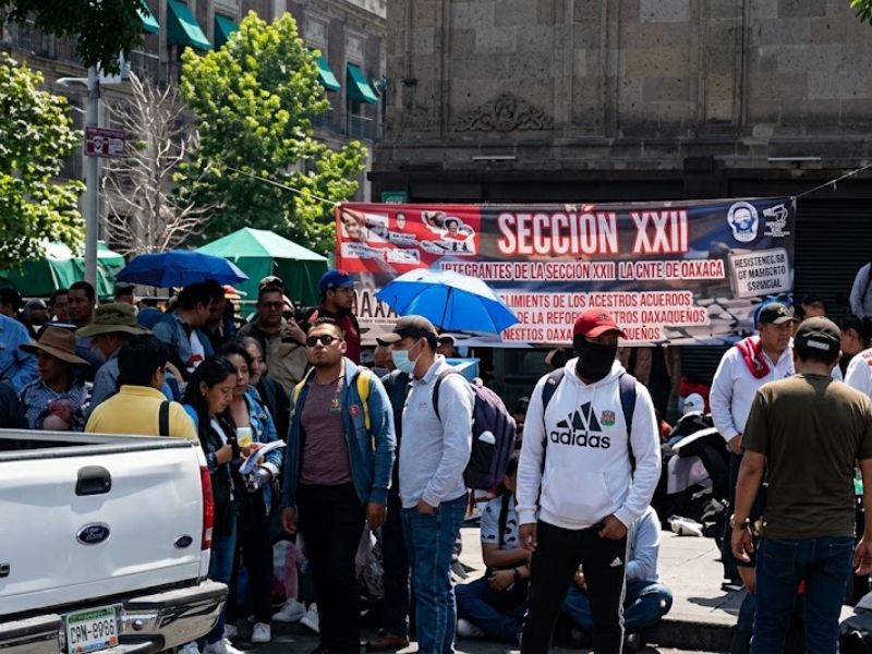 CNTE se reúne con Sheinbaum en Palacio Nacional CNTE se reúne con Sheinbaum en Palacio Nacional