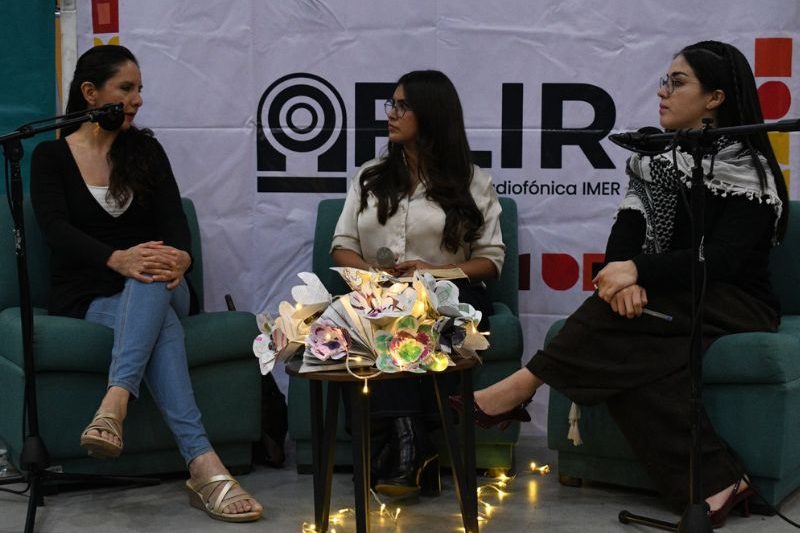 Durante la FLIR IMER 2026, Violeta Núñez y Arlin Medrano advirtieron sobre la intensificación del conflicto en Palestina, Durante la FLIR IMER 2026, Violeta Núñez y Arlin Medrano advirtieron sobre la intensificación del conflicto en Palestina,