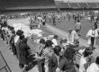 Luto a cielo abierto: el estadio que fue morgue en el sismo del 85