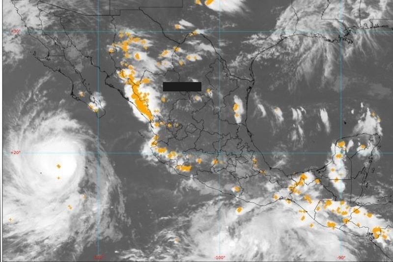 Alerta por Polo: huracán categoría 3 avanza hacia Baja California Sur